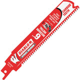 Diablo Steel Demon Carbide Teeth Reciprocating Saw Blade for Medium Metal 6" 10 TPI