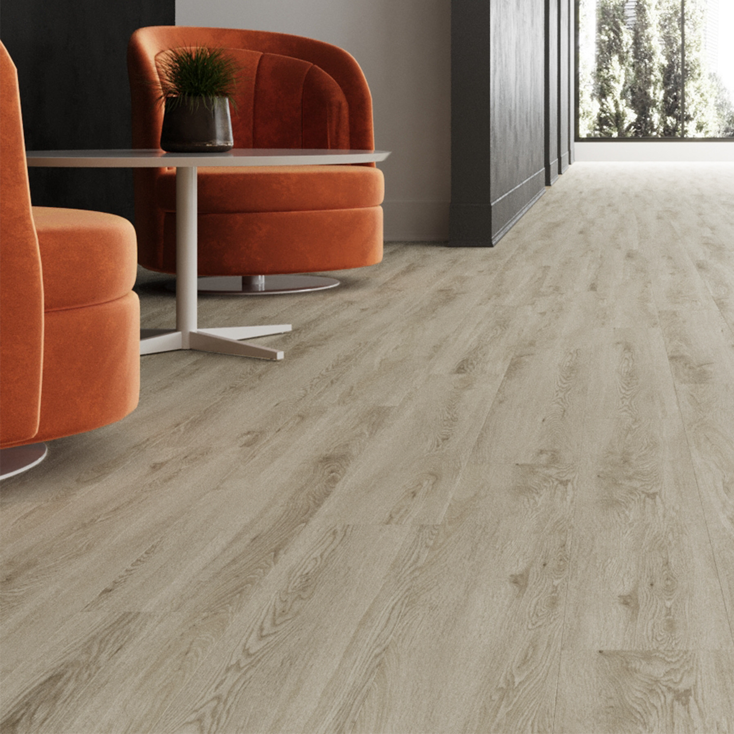 Lucida USA Gluecore Cashmere 7-3/32-in W x 3-mm T Waterproof Luxury Vinyl Plank Flooring, 39-sq ft