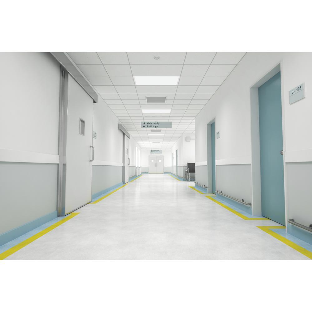 Contractor Select CPANL 2 ft. x 4 ft. White Integrated LED Selectable Lumen Flat Panel Light, Cool White 4000K - Super Arbor