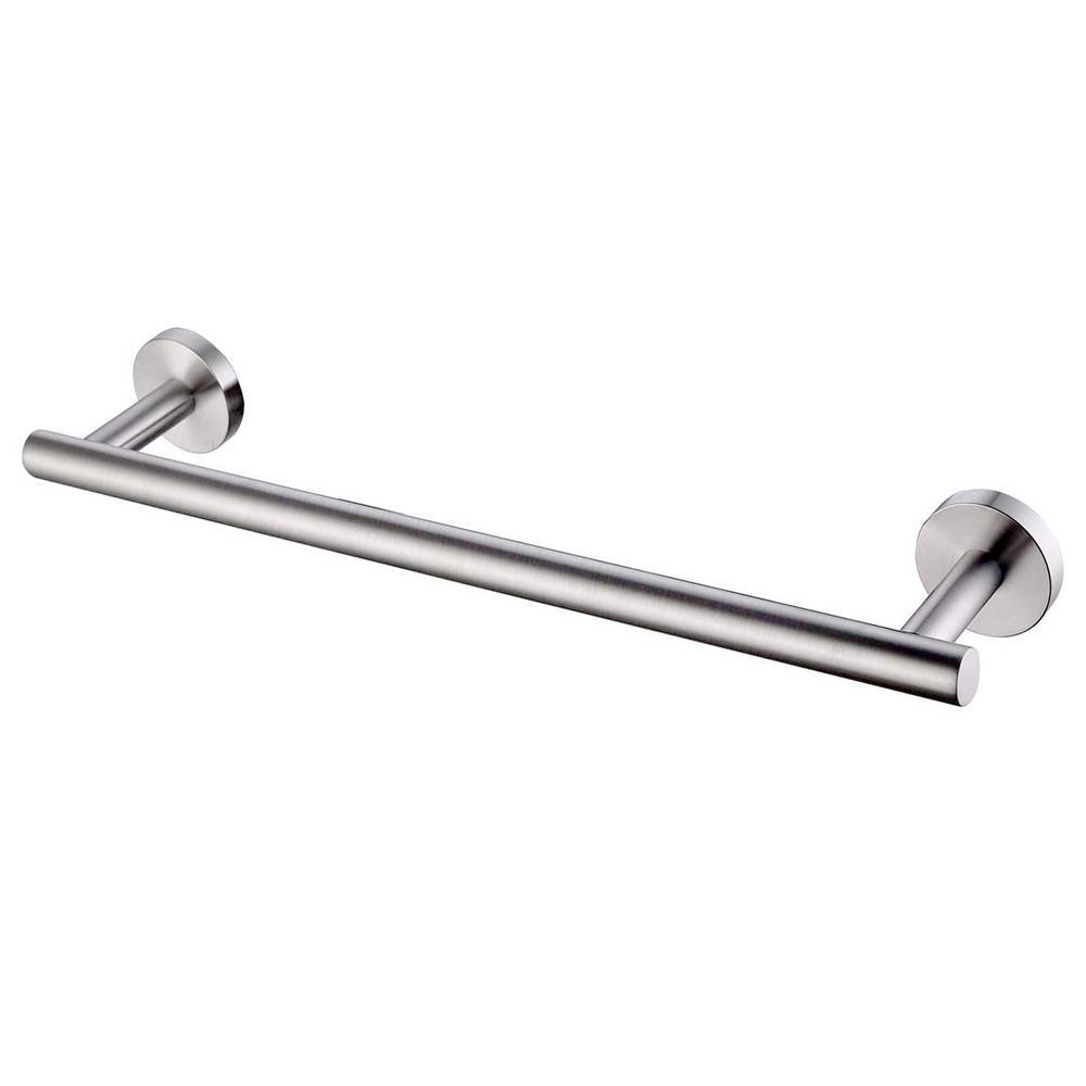 24 in. Wall Mount Towel Bar in Stainless Steel Polished Chrome - Super Arbor