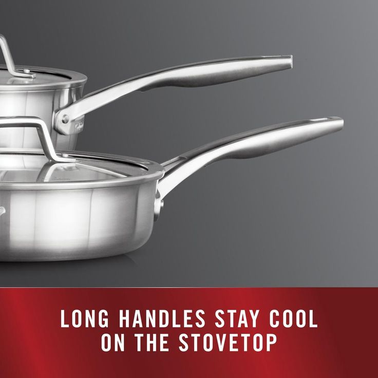 Premier 2.5 qt. Stainless Steel Sauce Pan with Glass Lid