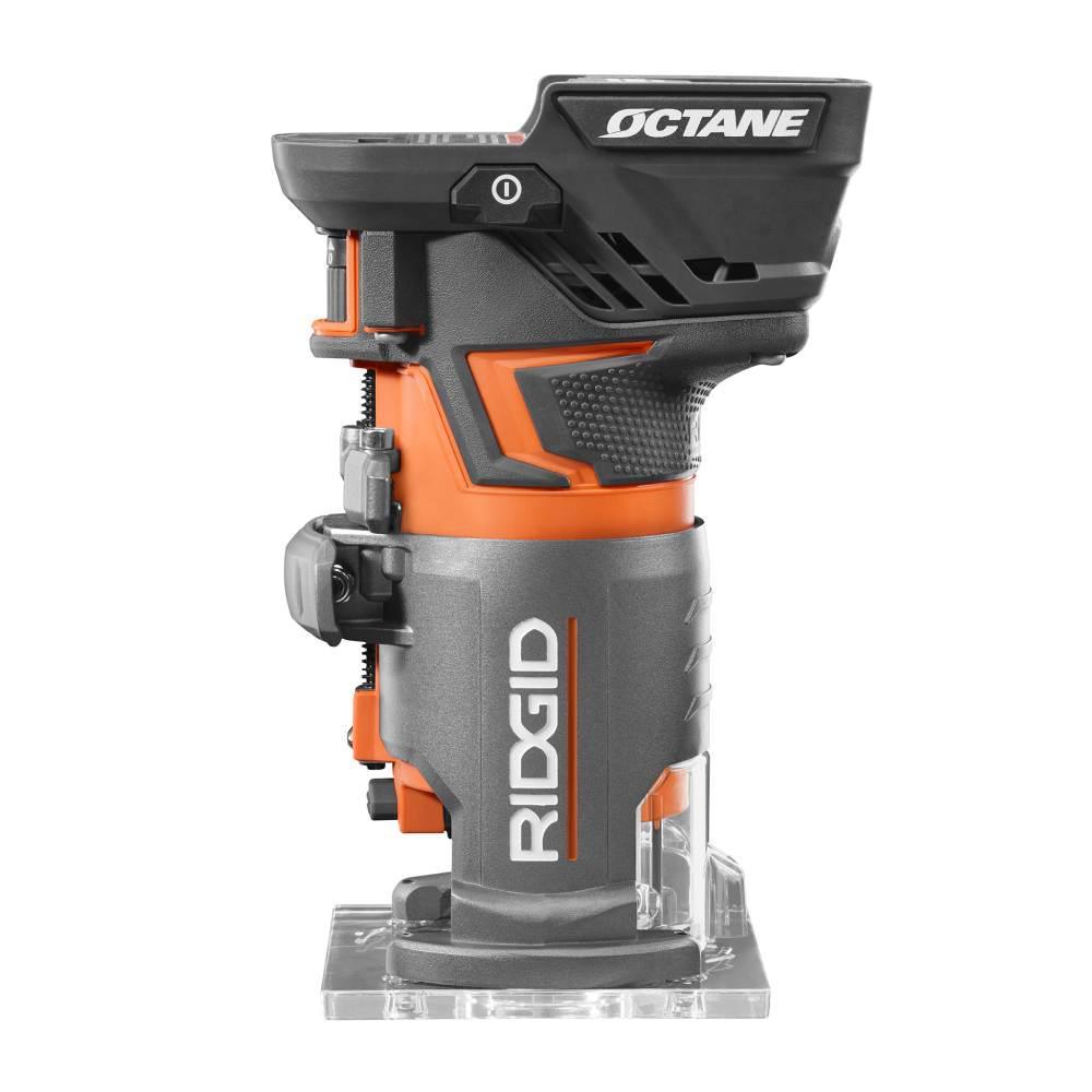 18-Volt OCTANE Fixed Base Router with 1/4 in. Bit with 18-Volt Lithium-Ion 4.0 Ah Battery and Charger Kit - Super Arbor