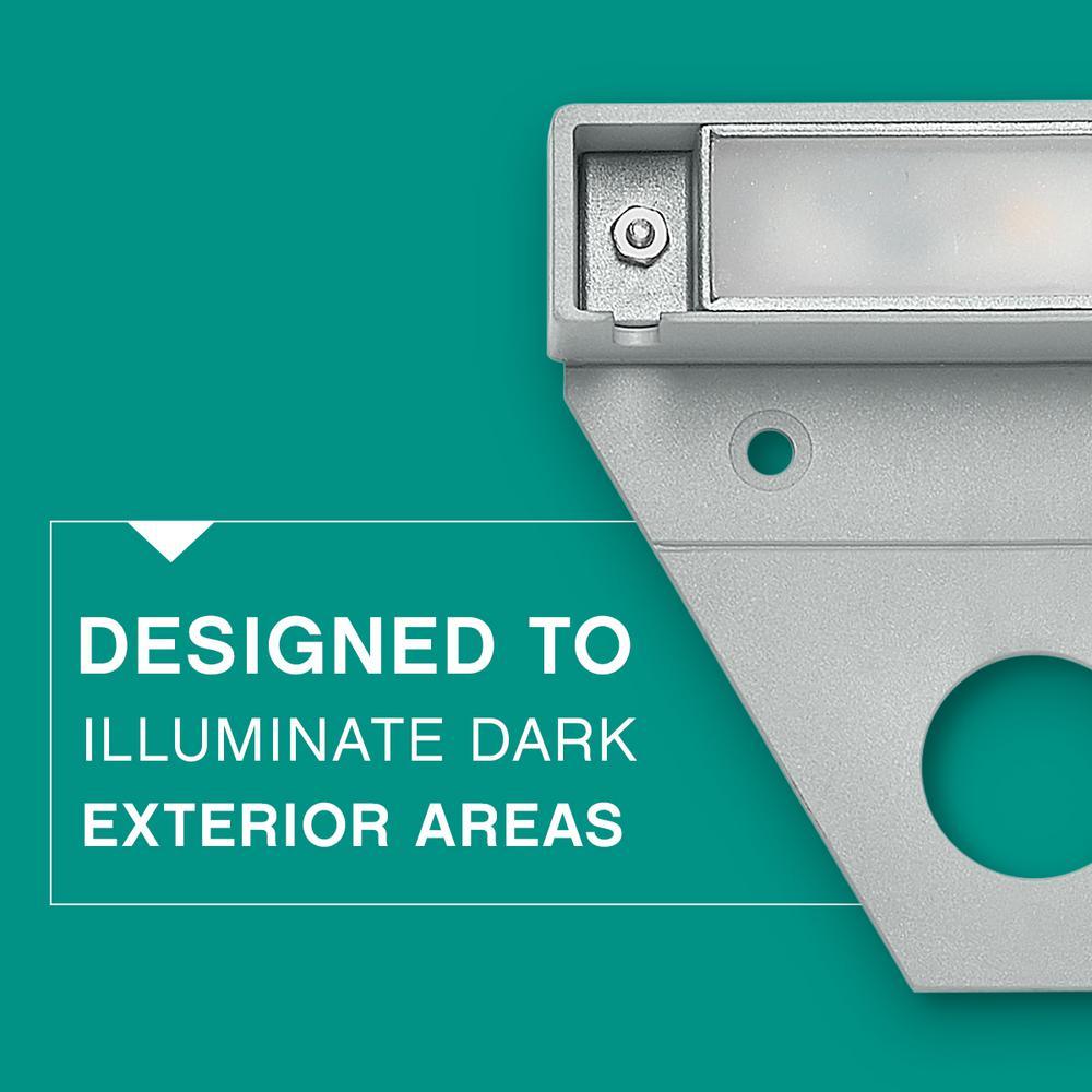 Ultra-Warm Integrated LED Titanium Hardscape Light (10-Pack) (2700K) - Super Arbor