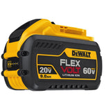 FLEXVOLT 60-Volt MAX Lithium-Ion Cordless Brushless Reciprocating Saw with Battery 2Ah, Charger, Bag and Bonus Battery - Super Arbor