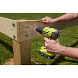 15 Amp 10 in. Sliding Compound Miter Saw and 18-Volt Cordless ONE+ 1/2 in. Drill/Driver Kit w/(1)1.5 Ah Battery, Charger - Super Arbor