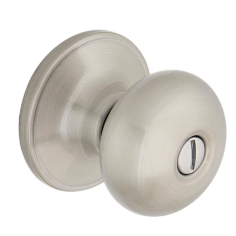 Round Aged Bronze Bed and Bath Door Knob - Super Arbor