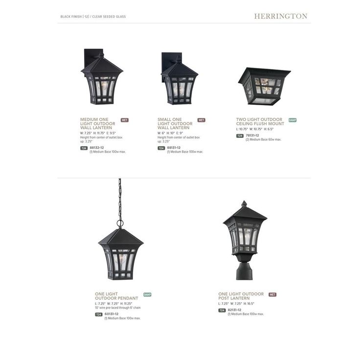 Dual-Purpose 1-Light Outdoor Hanging Oil-Rubbed Bronze Pendant or Flushmount Lantern
