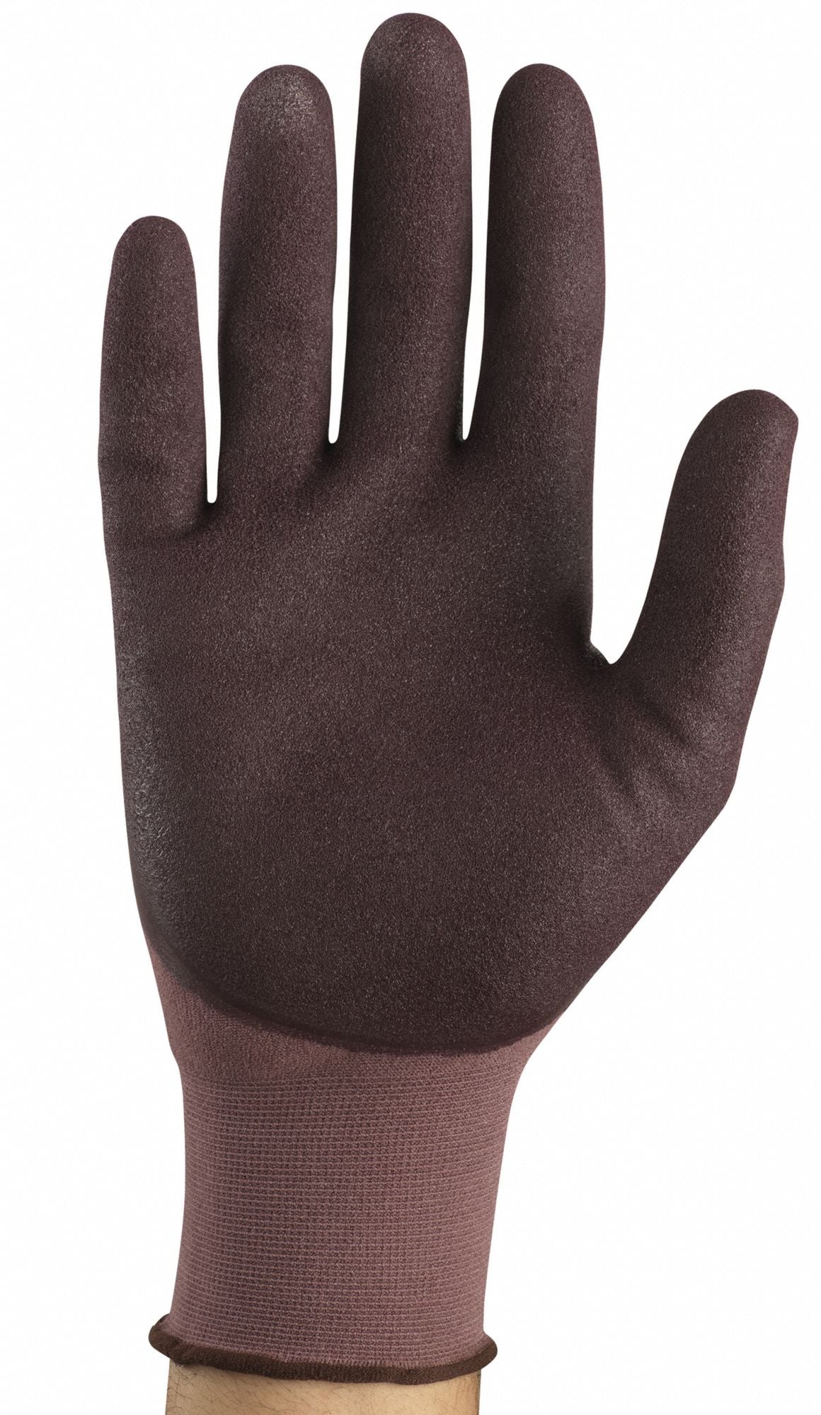 HYFLEX Nitrile Coated Gloves - 2XL, Purple, ANSI Abrasion Level 3