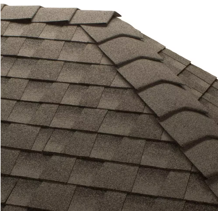 TimberCrest 10 in. W Birchwood Bullnose Hip and Ridge Shingle (20 Lin. Ft. per Bundle)