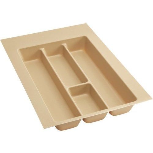Rev-A-Shelf Medium Almond Polymer Utility Tray
