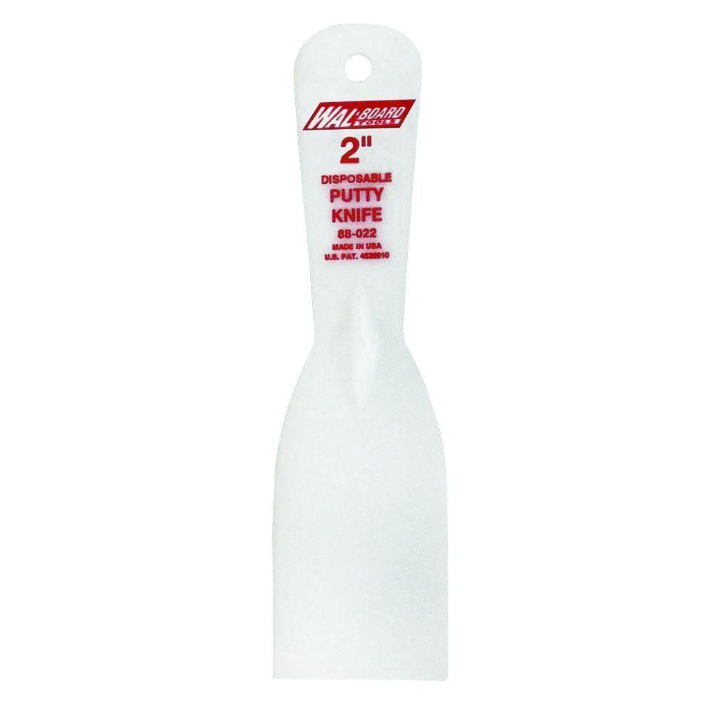 2 in. Disposable Plastic Taping Knife - Super Arbor