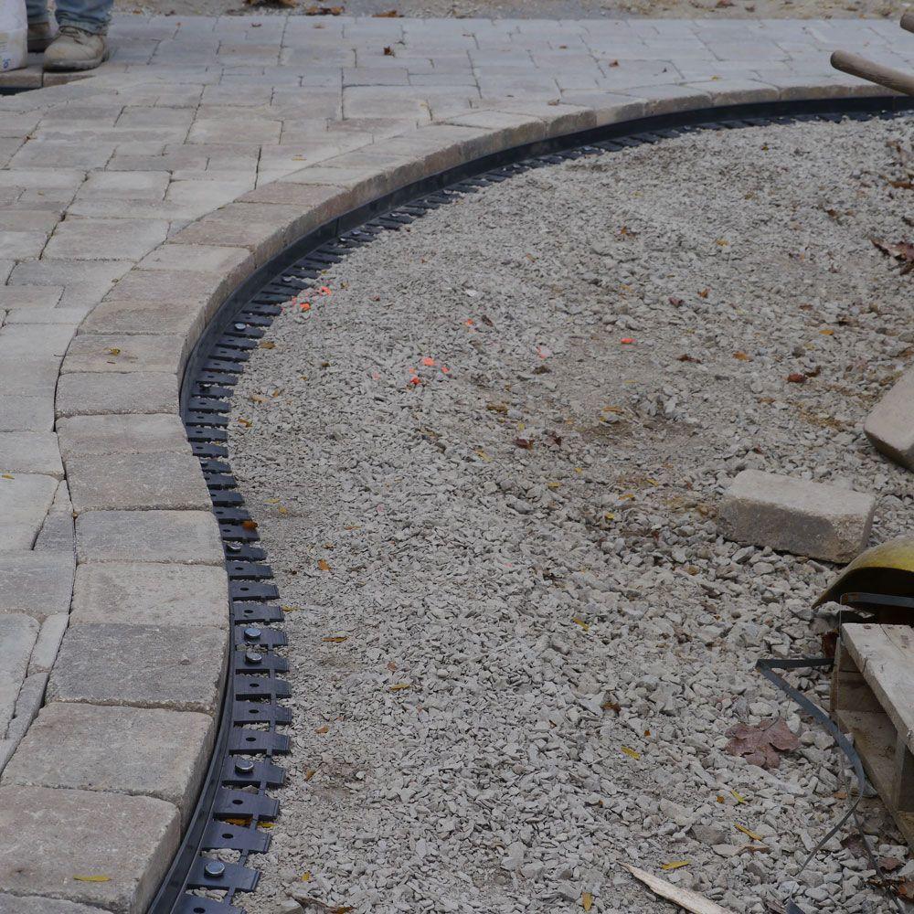 ProFlex 24 ft. Paver Edging Project Kit in Black