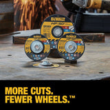 DEWALT 5-Pack Aluminum Oxide 4-in Grinding Wheel