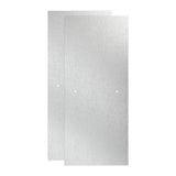 Simplicity 60 in. x 70 in. Semi-Frameless Traditional Sliding Shower Door in Bronze with Rain Glass - Super Arbor