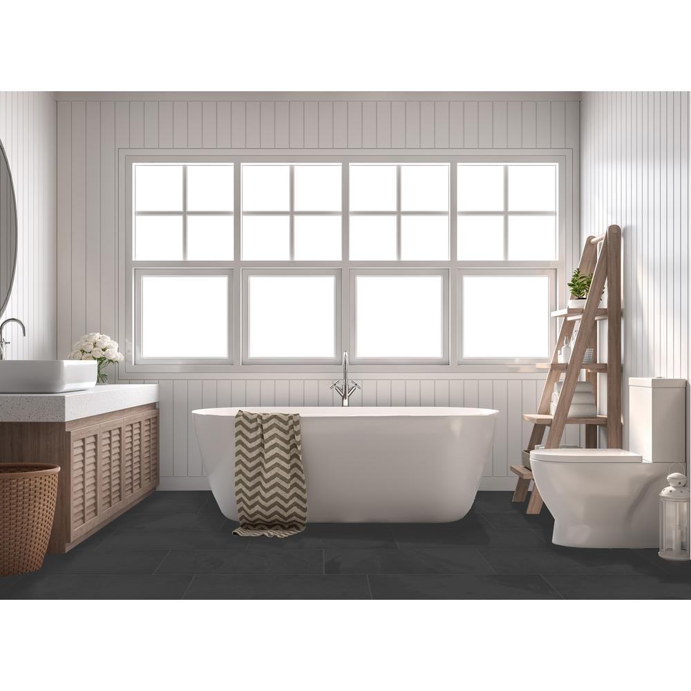 Florida Tile Home Collection Galactic Slate 12 in. x 24 in. Porcelain Floor and Wall Tile (13.62 sq. ft/ case) - Super Arbor