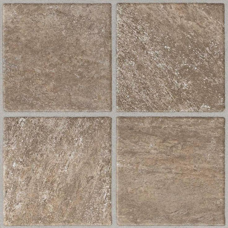 TrafficMASTER Red Stone 12 in. x 12 in. Peel and Stick Vinyl Tile (30 sq. ft. / case)