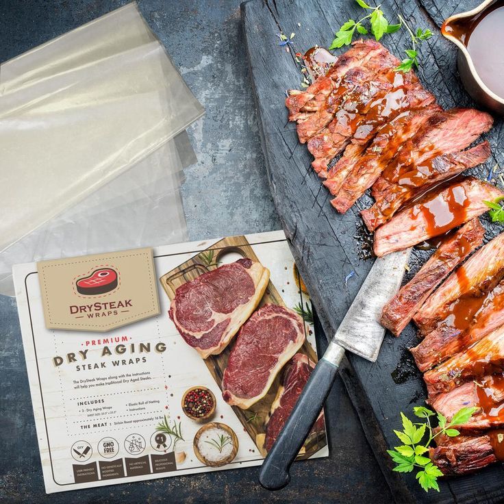 DrySteak Wraps for Dry Aging Meat at Home