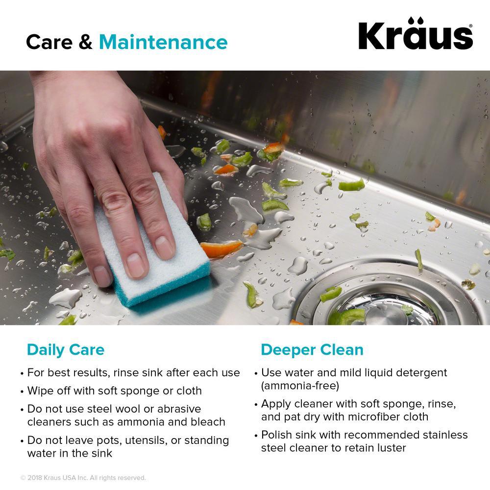 Standart PRO 33in. 16 Gauge Undermount 50/50 Double Bowl Stainless Steel Kitchen Sink - Super Arbor