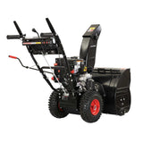 24 in. Two-Stage Gas Snow Blower with Electric Start - Super Arbor