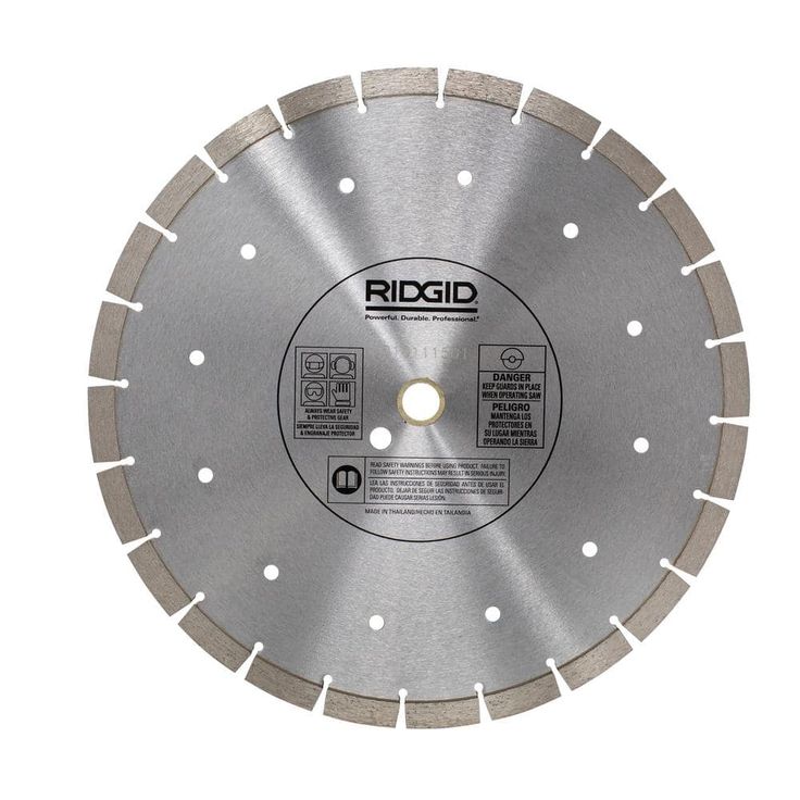 14 in. Segmented High-Rim Diamond Blade