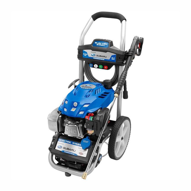 PowerStroke Reconditioned 3,100-PSI 2.4-GPM Subaru Electric Start Gas Pressure Washer