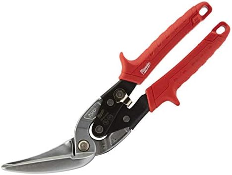 Milwaukee Left and Right Offset Aviation Snips 2‑Pack, Forged Stainless Blades