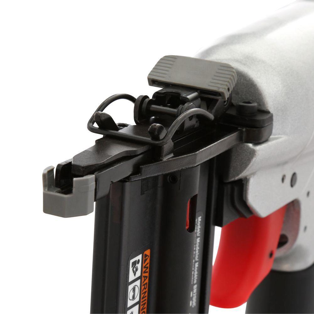 15-Gauge Pneumatic 2-1/2 in. Angled Finish Nailer Kit with Bonus 18-Gauge Brad Nailer Kit - Super Arbor