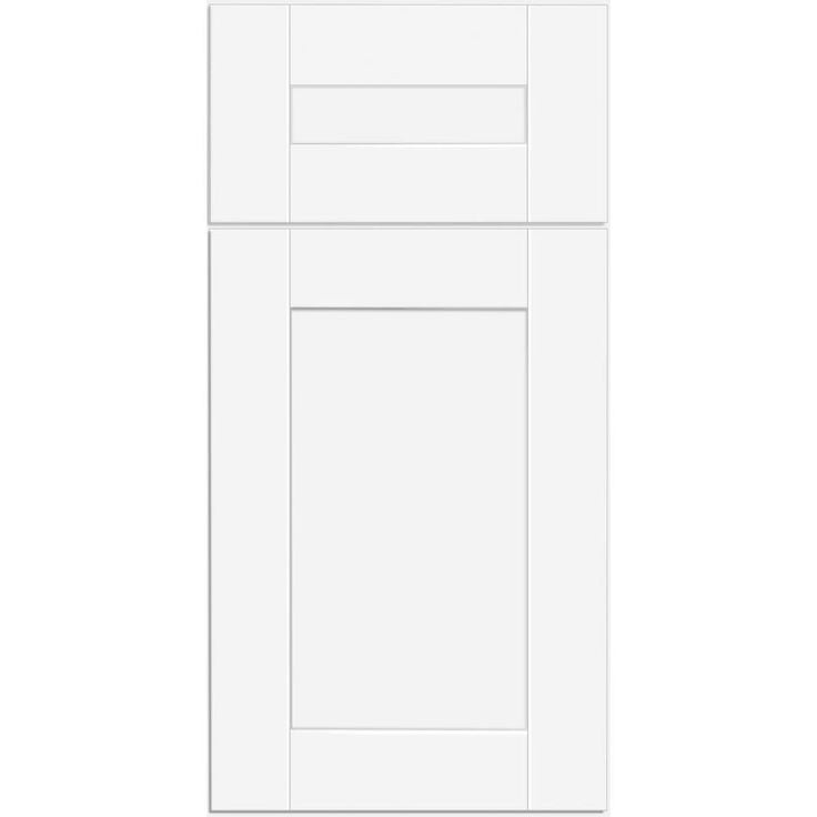 Home Decorators Collection Washington Vesper White Plywood Shaker Assembled Wall Kitchen Cabinet Soft Close 36 in W x 12 in D x 30 in H