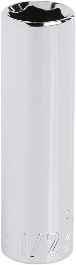Craftsman 1/2 in. SAE 6-Point Deep Socket, 3/8 in. Drive (CMMT43332)