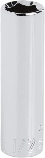 Craftsman 1/2 in. SAE 6-Point Deep Socket, 3/8 in. Drive (CMMT43332)