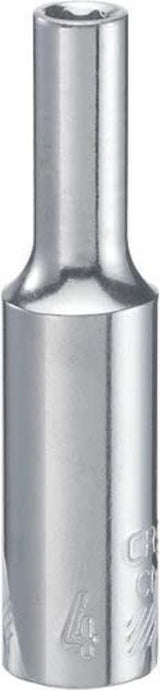 Craftsman 4 mm Metric Deep Socket - 6 Point, 1/4 in. Drive