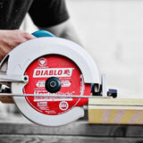 7-1/4 in. x 4-Teeth Polycrystalline Diamond (PCD) Tipped James Hardie/Fiber Cement Saw Blade - Super Arbor