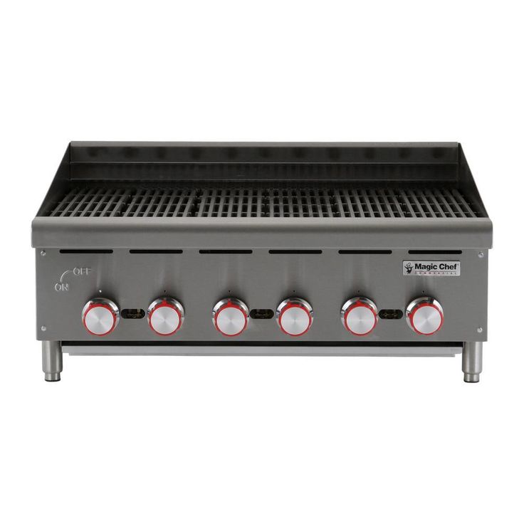 Commercial 36 in. Countertop Radiant Charbroiler