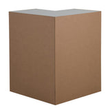 Benton Assembled 27.6 in. x 27.6 in. x 34.5 in. Lazy Susan Corner Base Cabinet in White - Super Arbor