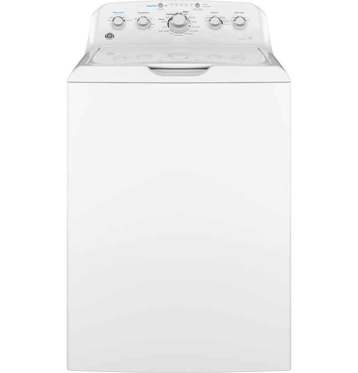 GE 4.5-cu ft High Efficiency Top-Load Washer (White) | GTW465ASNWW