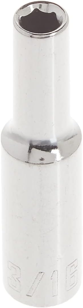 Craftsman 3/16 in. SAE 6 Point Deep Socket, 1/4 in. Drive