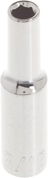 Craftsman 3/16 in. SAE 6 Point Deep Socket, 1/4 in. Drive
