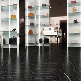 Lucida USA GlueCore Classic Blackrock 12 in. x 24 in. (3 mm) Waterproof Luxury Vinyl Tile, Glue Down, 22 mil Wear Layer – 36 sq ft/Box