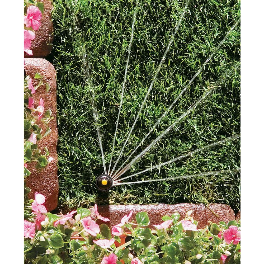 4 in. 17 ft. to 24 ft. Quarter Pattern Mini Rotor Sprinkler - Super Arbor