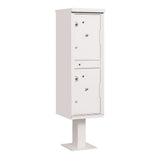 3300 Series USPS 2-Compartments Outdoor Parcel Locker in Gray - Super Arbor