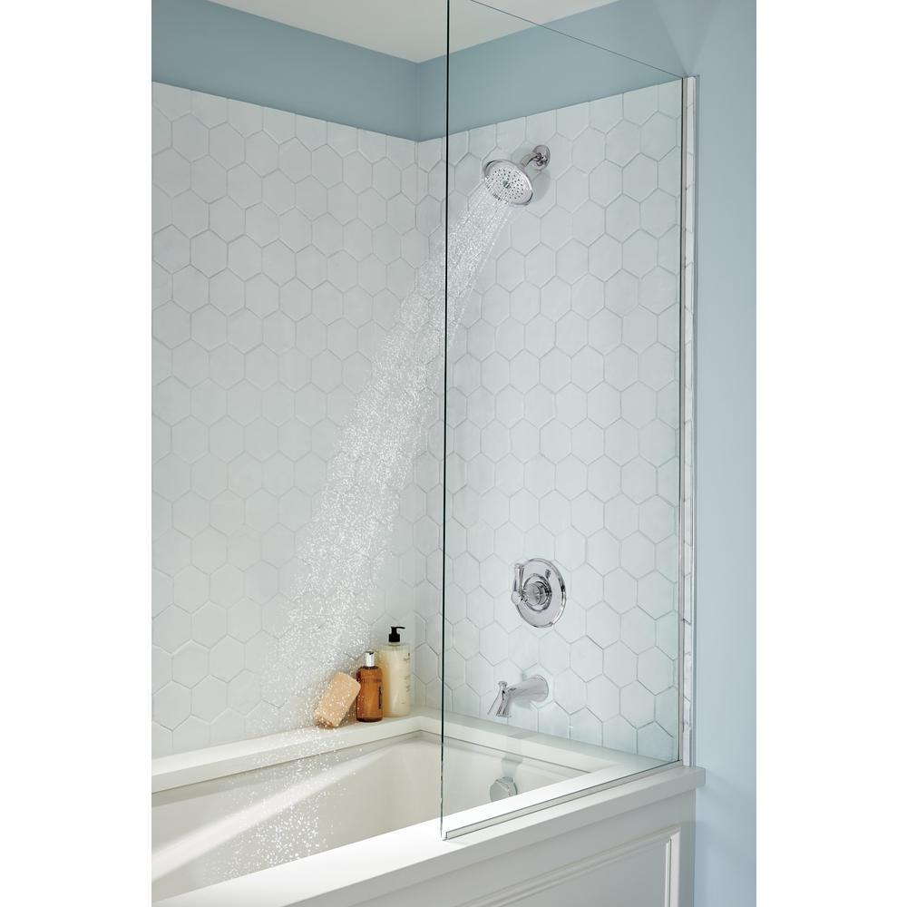 Silverton Single-Handle 1-Spray Tub and Shower Faucet in Chrome (Valve Included) - Super Arbor