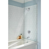 Silverton Single-Handle 1-Spray Tub and Shower Faucet in Chrome (Valve Included) - Super Arbor