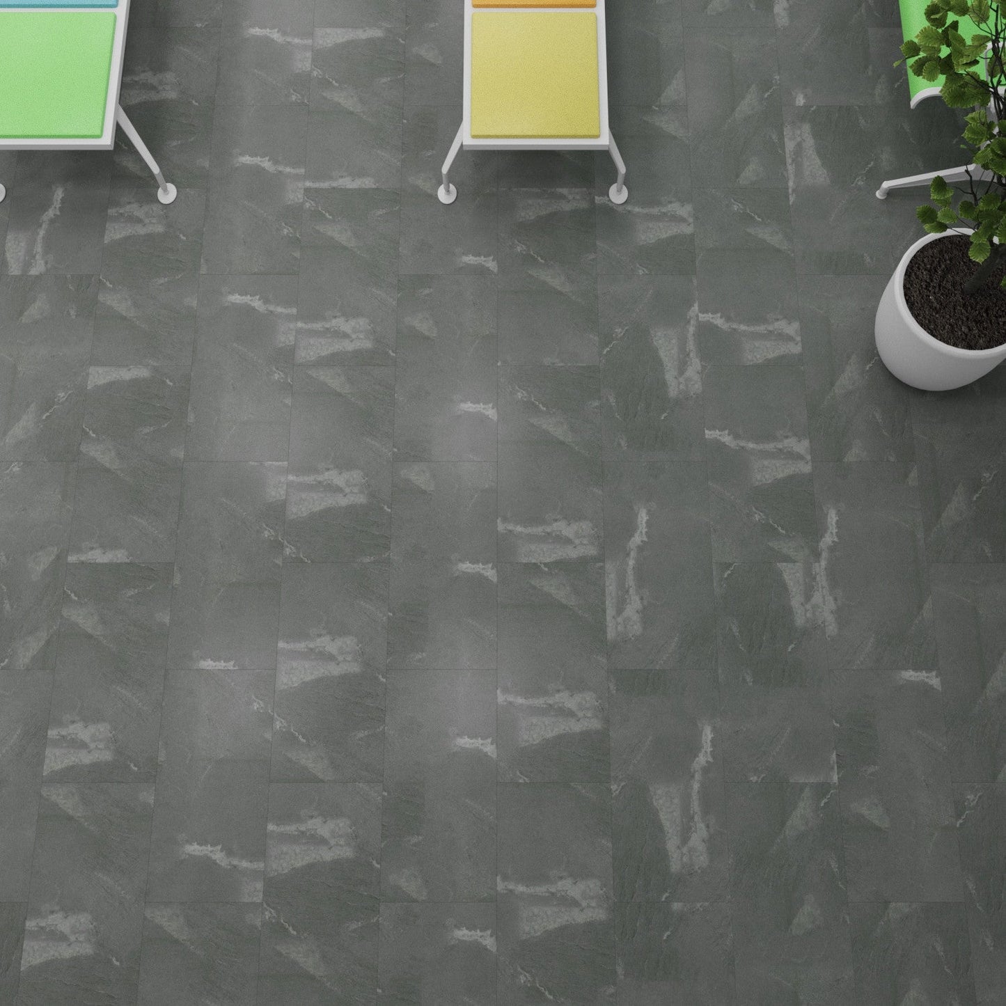 Lucida USA GlueCore Moonrock 12-in x 24-in (3-mm) Waterproof Luxury Vinyl Tile, Glue-Down, 36-sq ft/Box