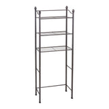 10.25 in. W  3-Tier Over the Toilet Space Saver in Oil Rubbed Bronze - Super Arbor