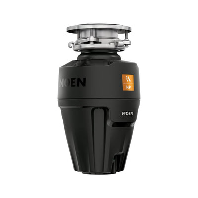 MOEN Host Series 3/4 HP Continuous Feed Space Saving Garbage Disposal with Sound Reduction and Universal Mount