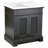 American Standard Portsmouth 30-in White Bathroom Vanity Cabinet
