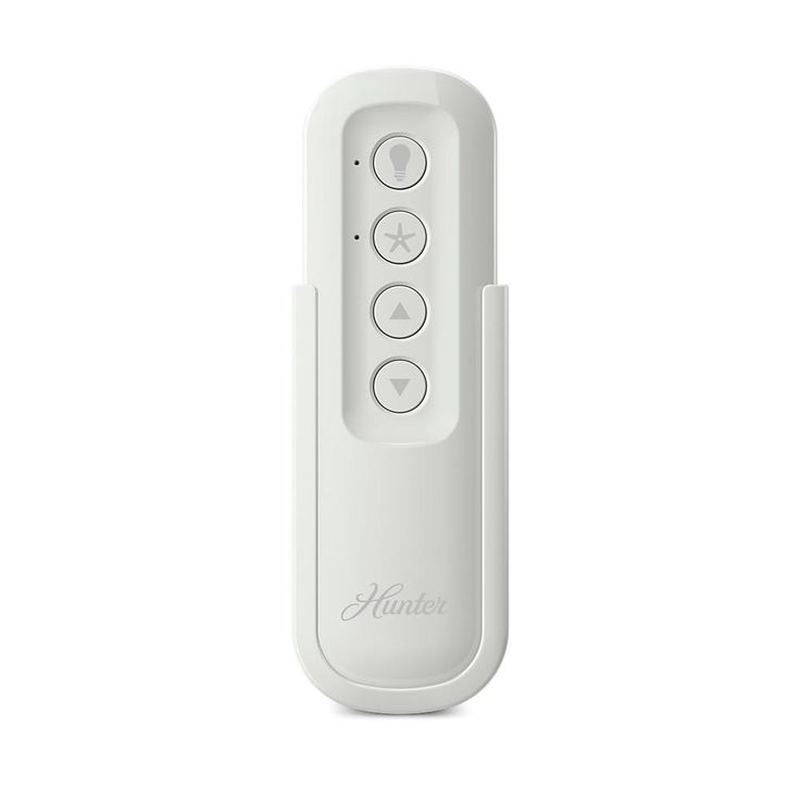 Indoor/Outdoor White Universal Multi-Function Hand Held Ceiling Fan Remote