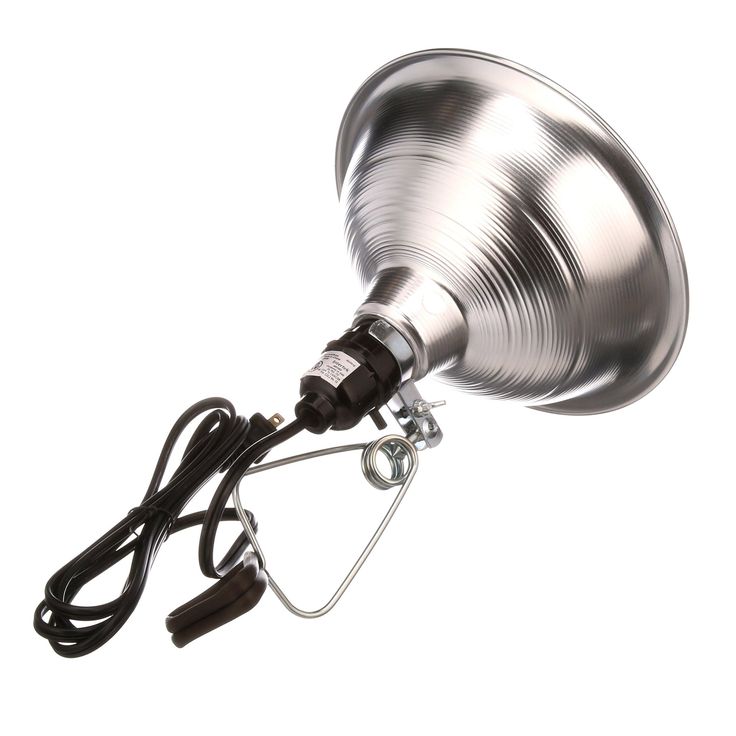 Bayco SL-300 8.5 Inch Clamp Light with Aluminum Reflector