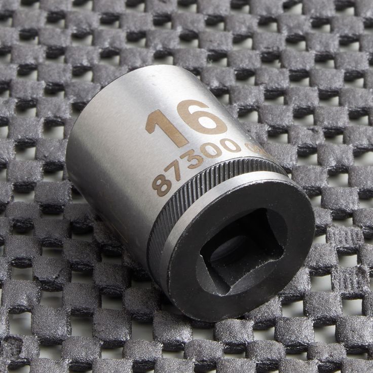 Kobalt Universal Metric 3/8-in Drive Spline 16mm Shallow Socket