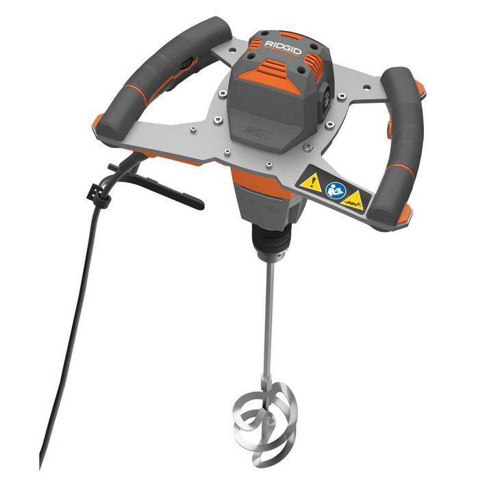 RIDGID 6.5 Amp Corded 7 in. Table Top Wet Tile Saw with Single-Paddle Mixer